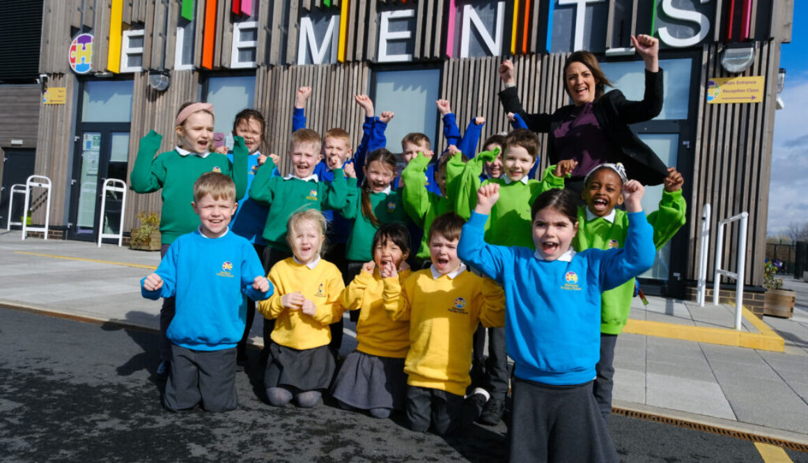 Elements Primary School in Leeds celebrates its Ofsted report