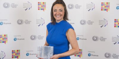 Carrie wins big at National Teaching Awards